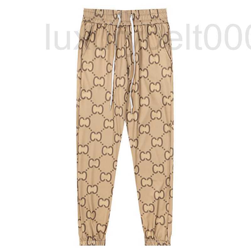 

Men's Plus Size Pants designer Mens women Jacquard pants Spring summer Men Denim Pant Double letter Casual letters Trousers yellow 2LH4, 01