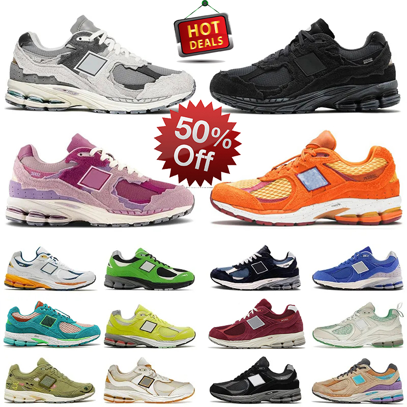 

Designer new balance 2002r Running Shoes Men Women Refined Future Black White Protection Pack Pink Rain Cloud Phantom Sail Bowling Sports Trainers Sneakers, 27