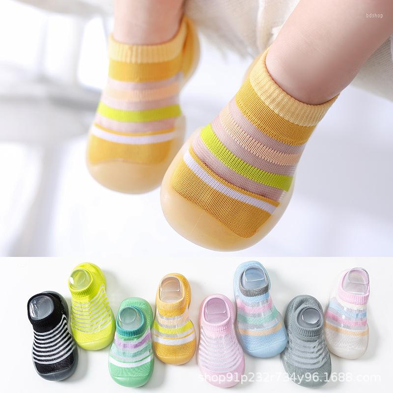 

First Walkers Baby Sandals Spring And Summer Toddler Shoes Children's Home Soft-soled Indoor Breathable Mesh Non-slip Floor, C1