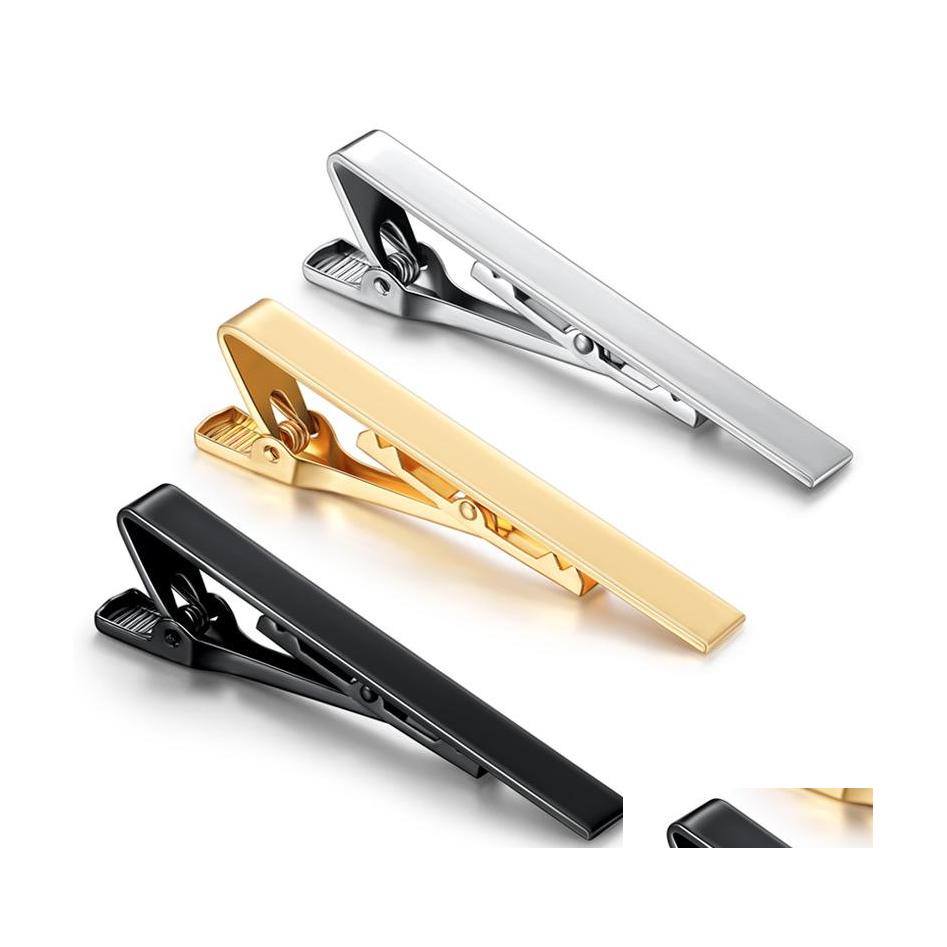 

Tie Clips 3Pcs Mixed Mens Stainless Steel Fashion Luxury Classic Exquisite Necktie Bars Set For Regar Ties 21 D3 Drop Delivery Jewel Dhaaq