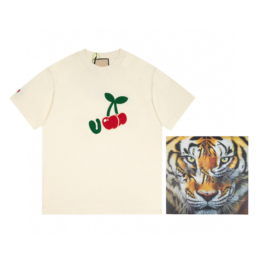 

Men's Plus Tees & Polos Round T-shirt plus size neck embroidered and printed polar style summer wear with street pure cotton q3wg