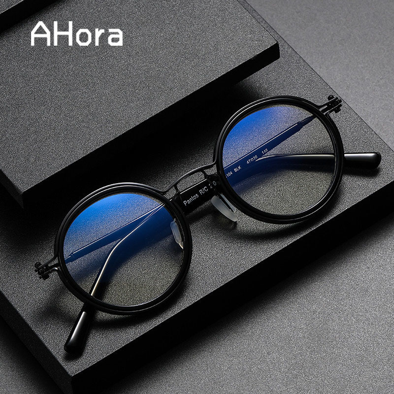 

Sunglasses Frames Ahora Retro Anti Blue Light Reading Glasses Frame Women Men Prebyopia Eyeglasses Goggles Computer For Elder 01.0to4.0 230202