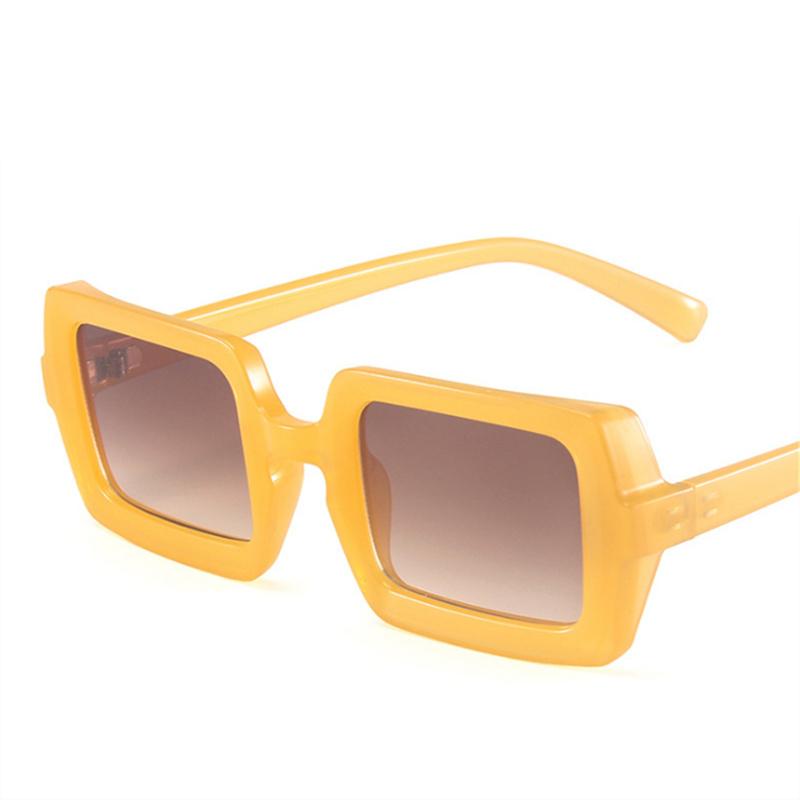 

Sunglasses Vintage Retro Square Women Brand Designer Candy Color Sun Glasses Men Fashion Green Eyewear Driver Goggle Shade UV400