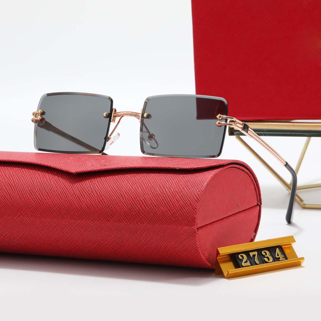 

square frame glasses rimless glasses Designer Leopard metal women Half frame rectangle Prescription Glasses Anti-Blu-ray Discoloration Metal Clear Optical Lenses