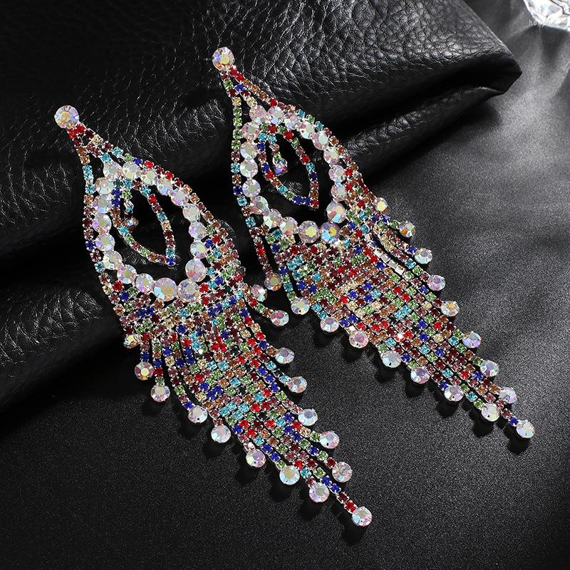 

Stud Earrings 2023 European And American Creative Women's Long Tassel Bridal Accessories Wholesale