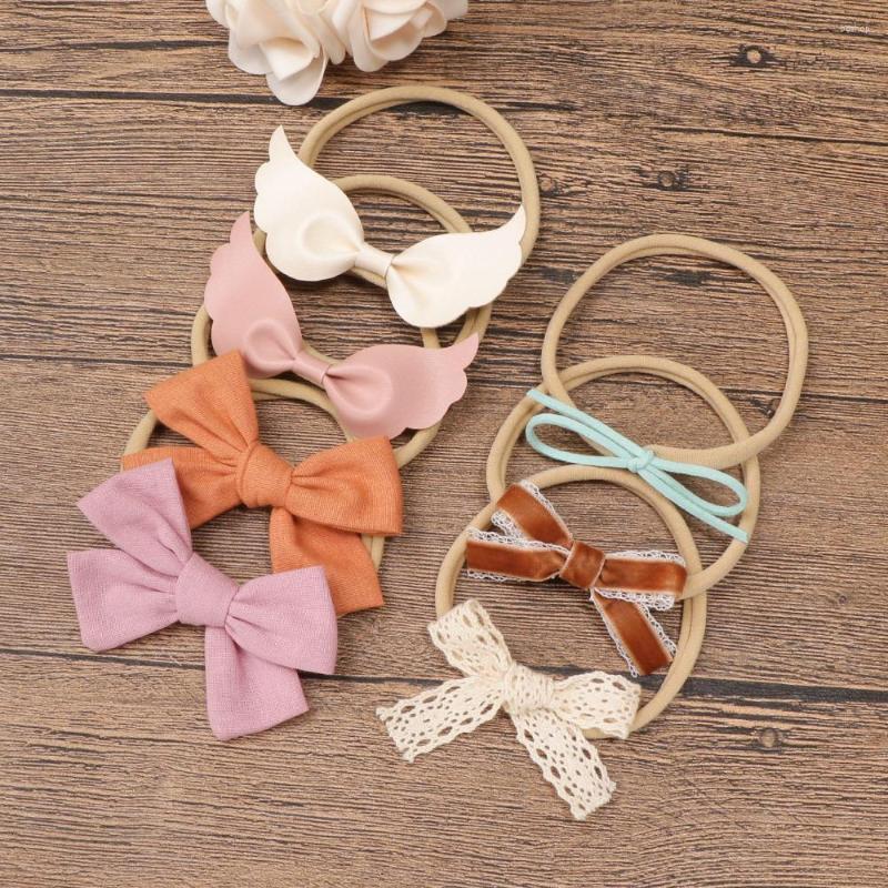 

Hair Accessories 1 Pcs Baby Girl Infant Accessory Clothes Born Headwrap Toddler Cover Cute Headwear Bowknot Princess Headband Band