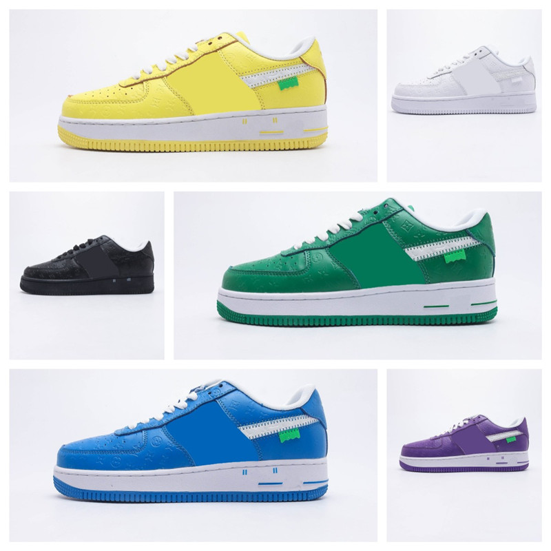 

1 Skate Shoes Brooklyn Grey Men Women Trainers MCA MOMA Skating Virgil Sneakers Sports Skeleton Beige Medium Blue Nail Art Classic Basketball Shoe, #7