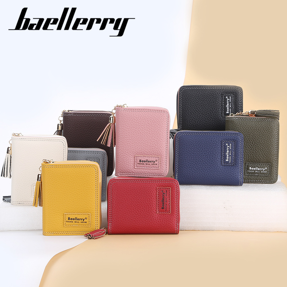 

Business Card Holder Wallet Women Bank/ID/Credit Card Holder Card Wallet PU Leather Protects Case Coin Purse, As picture