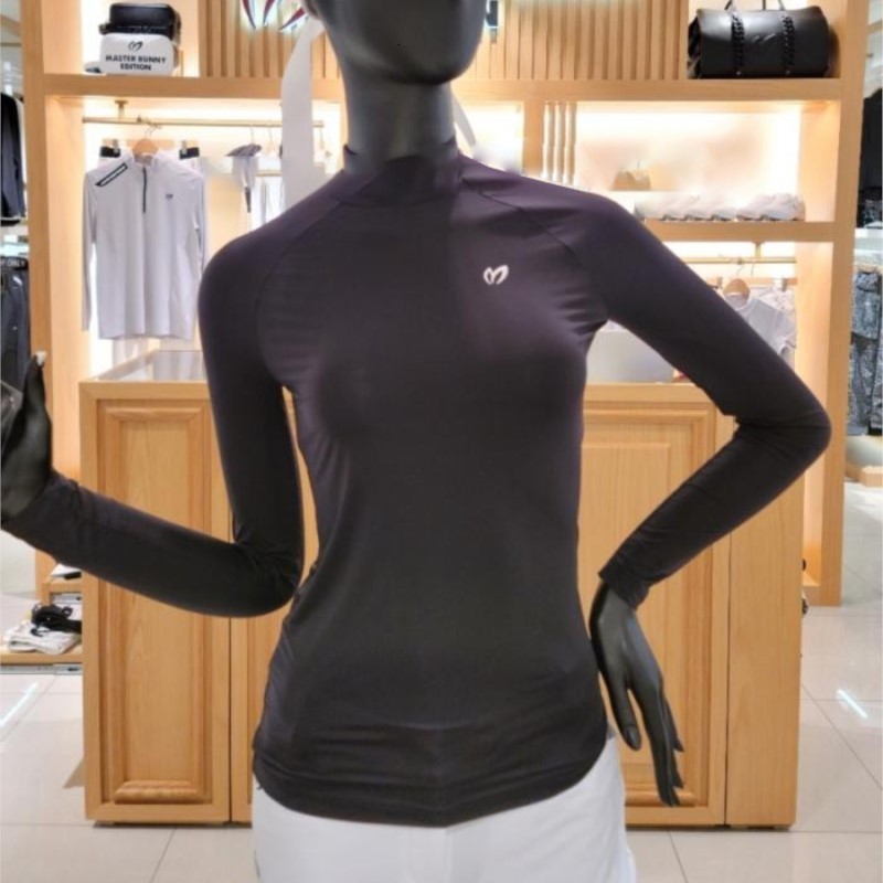 

Outdoor TShirts Golf summer womens sunscreen clothing ice silk ultrathin icefeeling icy longsleeved shirt elastic sports bottoming top 230203, White