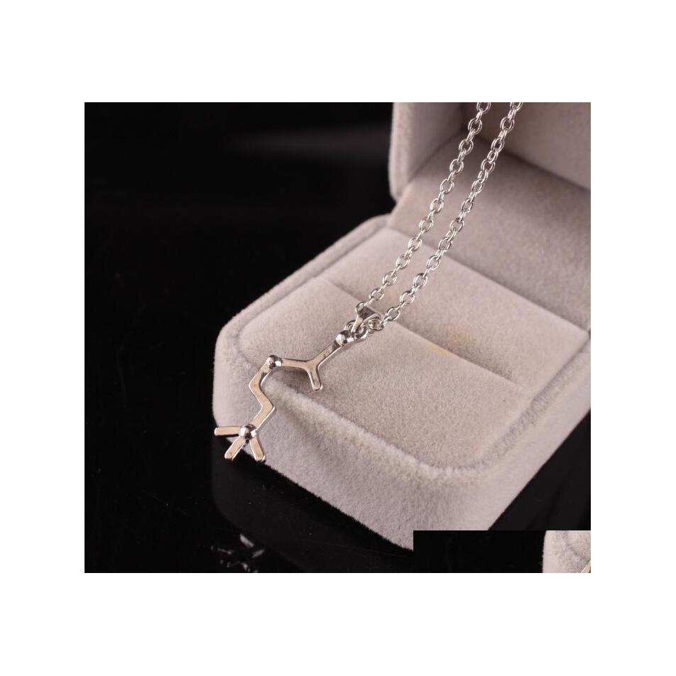 

Pendant Necklaces Dopamine Molecar Science Student Necklace Drop Delivery Jewelry Pendants Dh0Li