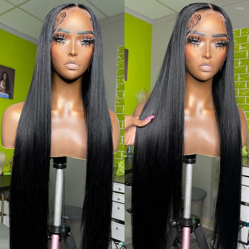

Luvin HD Glueless 13x4 13x6 Bone Straight Transparent Lace Front Wig 4x4 Brazilian Human Hair Closure Wigs For Black Women, 4x4 lace wig