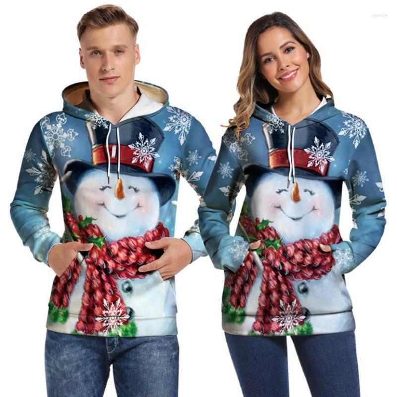 

Men' Hoodies Autumn Style And Women' Hoodie 3D Digital Printing Christmas Snowman Lovers, Ph20025
