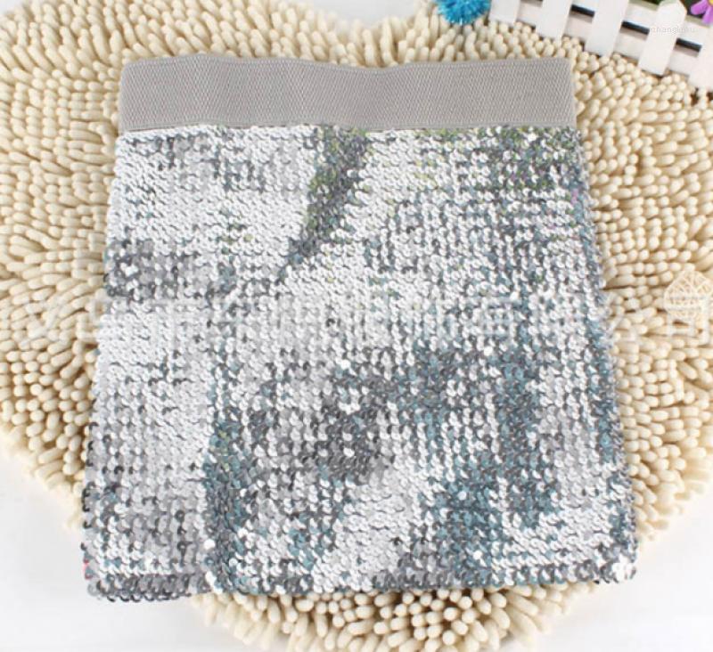 

Skirts 1Pc Fashion Womens Shiny Sequin Skirt Sparkling Wide Elastic Waistband Mini Party Club Dance Performance Costume, Red