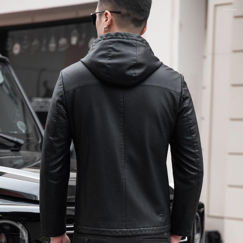 

Men's Jackets 2023 Motorcycle Jacket Windproof For Mobike Riding Hooded Suit Windbreaker Sweatshirts Racing Zipper Coat Q12, Black