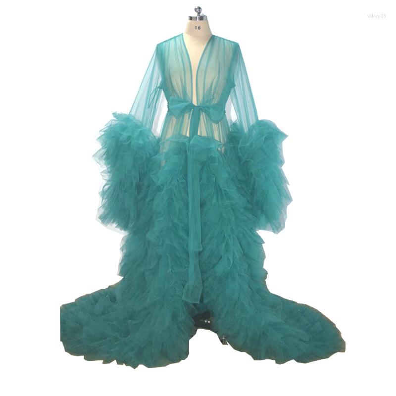 

Women's Sleepwear Customized Sexy Maternity Pajamas Bathrobe Women Po Shoot Party Evening Nightdress Plus Size Ladies, Beige