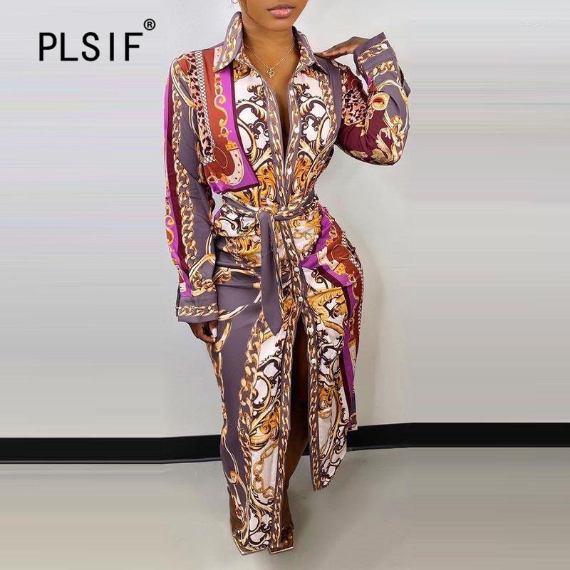 

Skirts Spring And Autumn 2023 Long Sleeve Lapel Fashion Temperament Senior Office Worker Ladies DressLadies Summer T, Multi