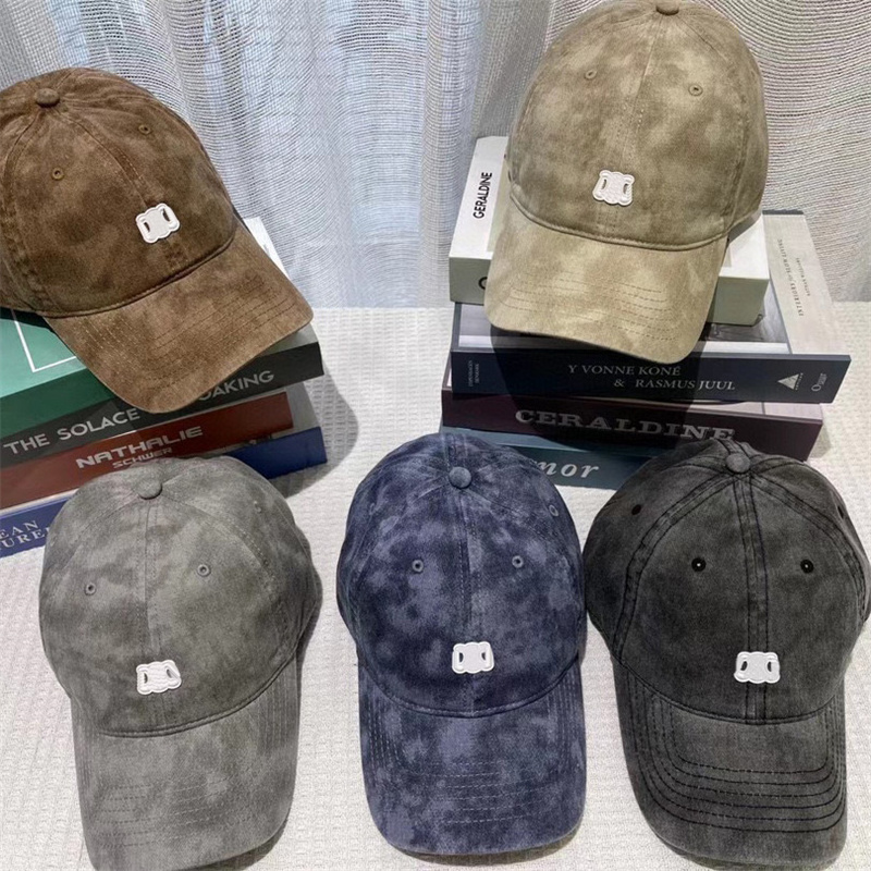 

Designer Tie-dyed Baseball Caps Men Womens Luxury Ball Hats Fashion Letter Caps Casual Casquette Outdoor Sunhat High Quality 5 Colors, Black