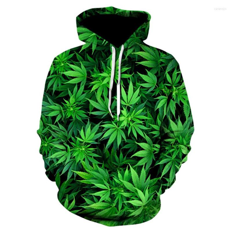 

Men's Hoodies Green Leaf 3d Printing Hoodie Harajuku Sweatshirt Men And Women Casual Fashion Pullover Funny Jacket, We-459
