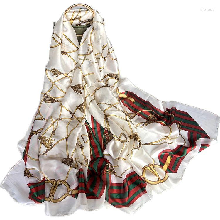 

Scarves Ethnic Style Fashion Wrap Two Square Long Woman Lovely Plain Silk Scarf Office Lady Hair Neck Band Headscarf Cape