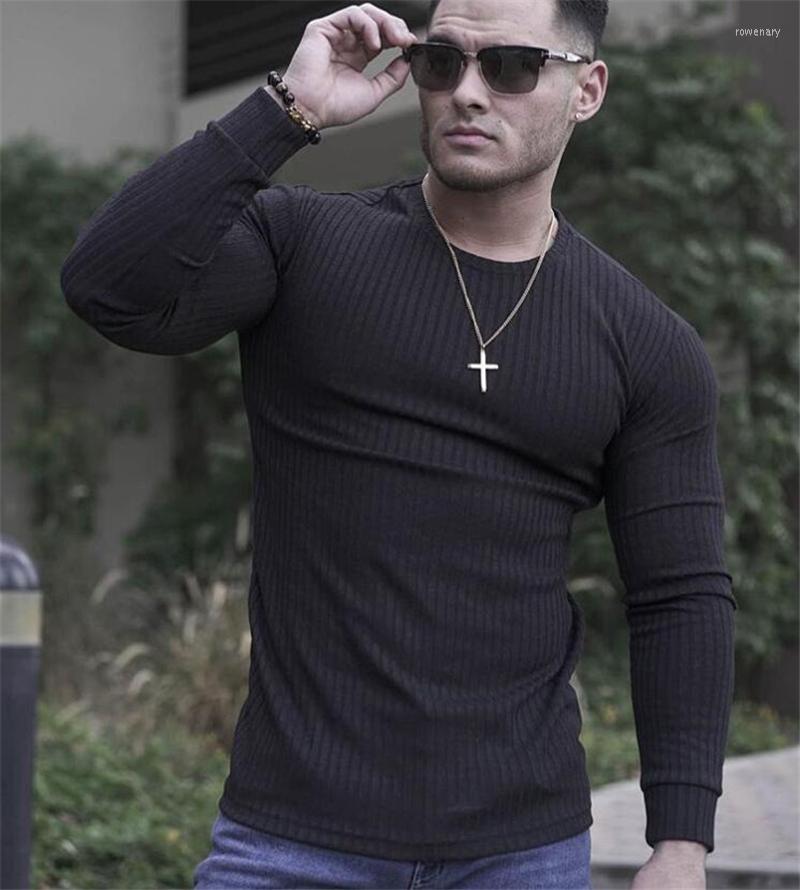 

Men's T Shirts Breathable Sports Long Sleeve Gyms Fashion Brand Bodybuilding Men Casual Tops Tees Shirt Mens Clothing Workout Tshirt, White