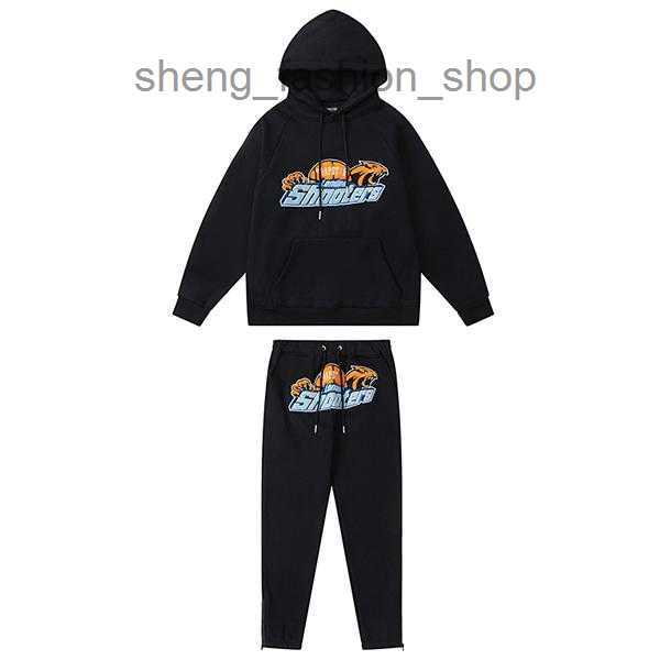 

8 Styles Trapstars Hoodies Towel Embroidery Mens High Quality Designers Clothing Europe and American Style Sweatshirt Designer 9 441C, Red-black suit -- grey