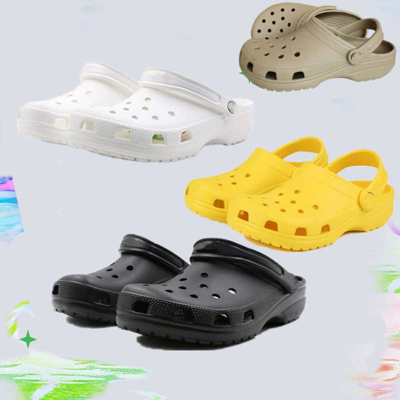 

2023 M4-M11 crsc Clog Sandals slippers foam Shoes designer slides croos classic men triple black white Khaki Waterproof Nursing Hospital women, Real pc contact me