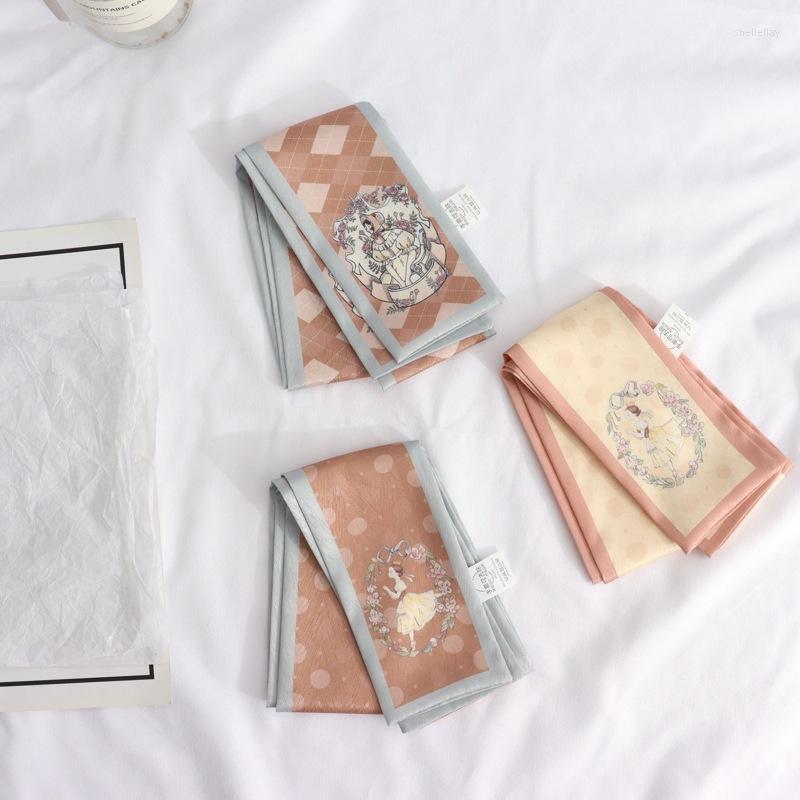 

Scarves Summer Fashion Cartoon Beauty Design Ribbon Multi-Purpose Headband Belt For WomenScarves Shel22