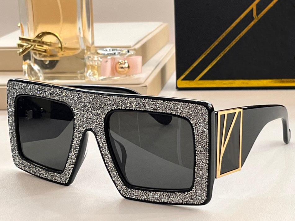 

ANNA Sunglasses For Men Women Summer METTEW BEEP Style Anti-Ultraviolet Retro Plate Square Frame Random Box