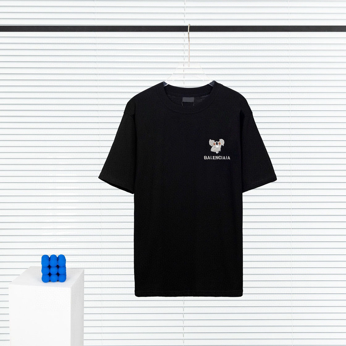 

Men's Plus Tees & Polos Round neck embroidered and printed polar style summer wear with street pure cotton efe 1ds