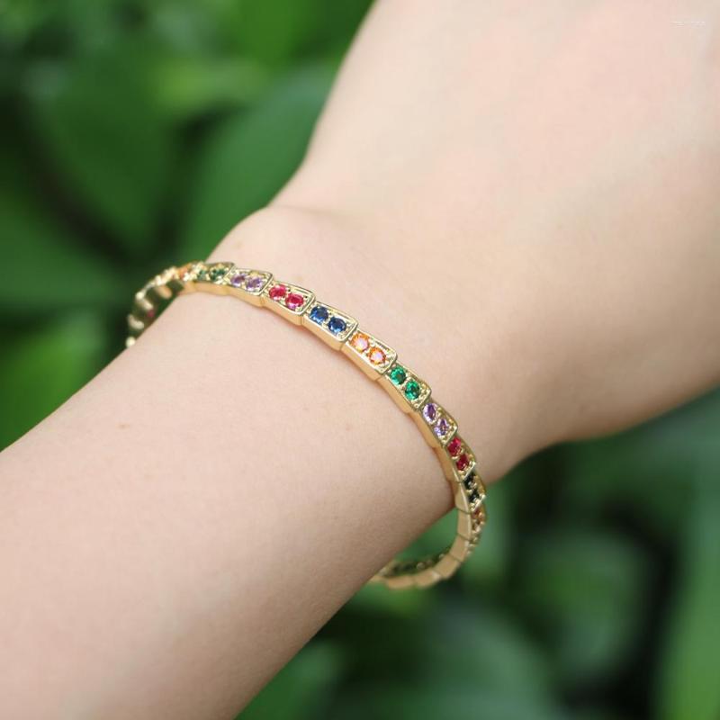 

Bangle 3PCS Luxury Geometric Shape Charm For Women Girl Hip Hop Pulseras Mujer Bijoux Femme 2023 Trendy Jewelry