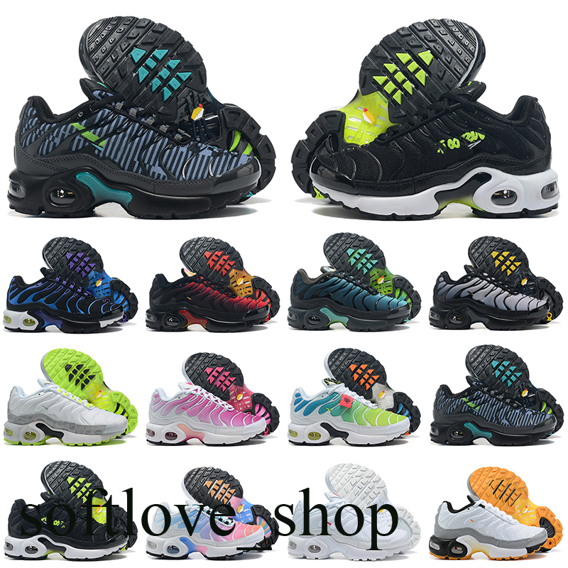 

Children shoes kids Running Shoes Boy Girl Toddler Youth Trainer Cushion Surface Breathable Sports tn sneakers, Free socks