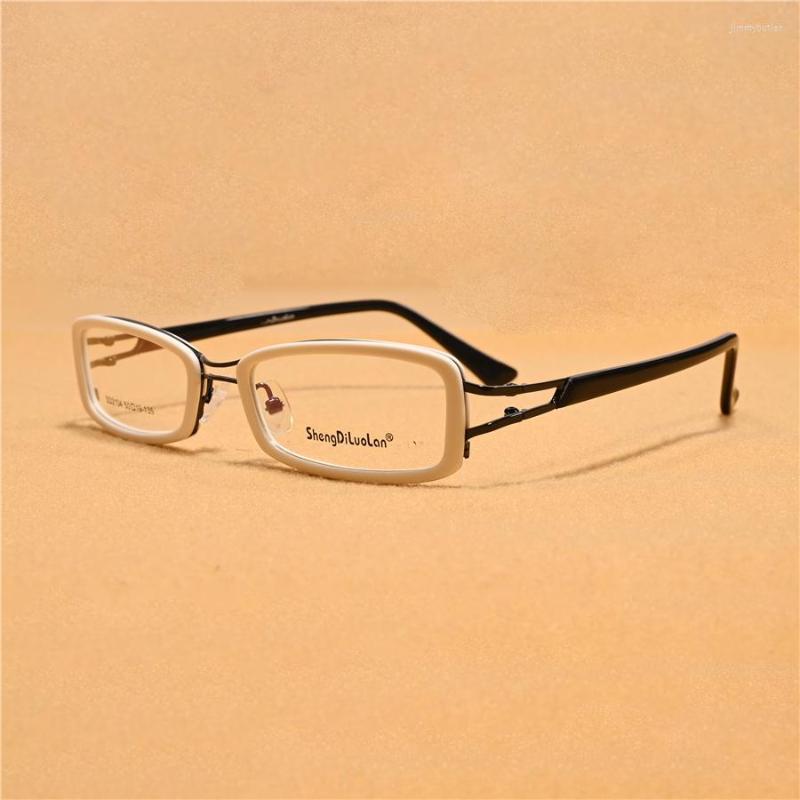 

Sunglasses Frames Rockjoy Black White Glasses Frame Male Women Narrow Small Eyeglasses Female Spectacles For Optical Receipt Diopter/myopia