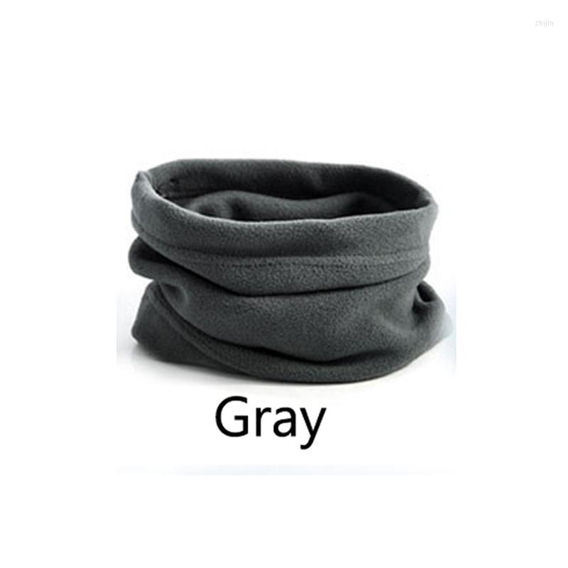 

Berets 3 In 1 Multifunctional Scarf Unisex Men Women Fleece Thermal Snood Hat Neck Warmer Beanie Balaclava, Black