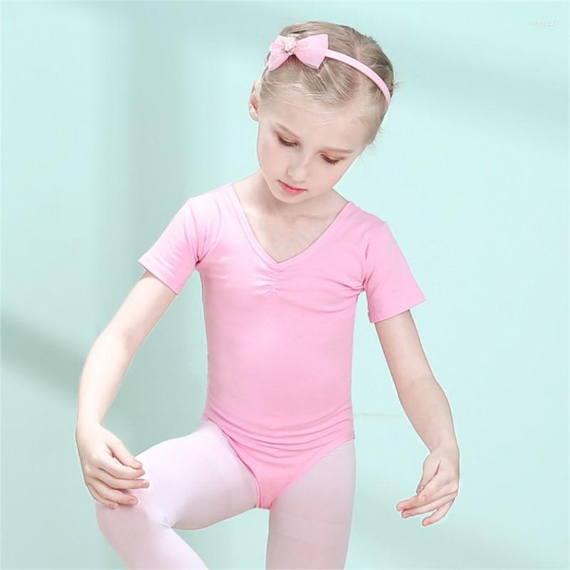 

Stage Wear High Quality Kids Girls Ballet Leotars Roupas De Balet, Pink