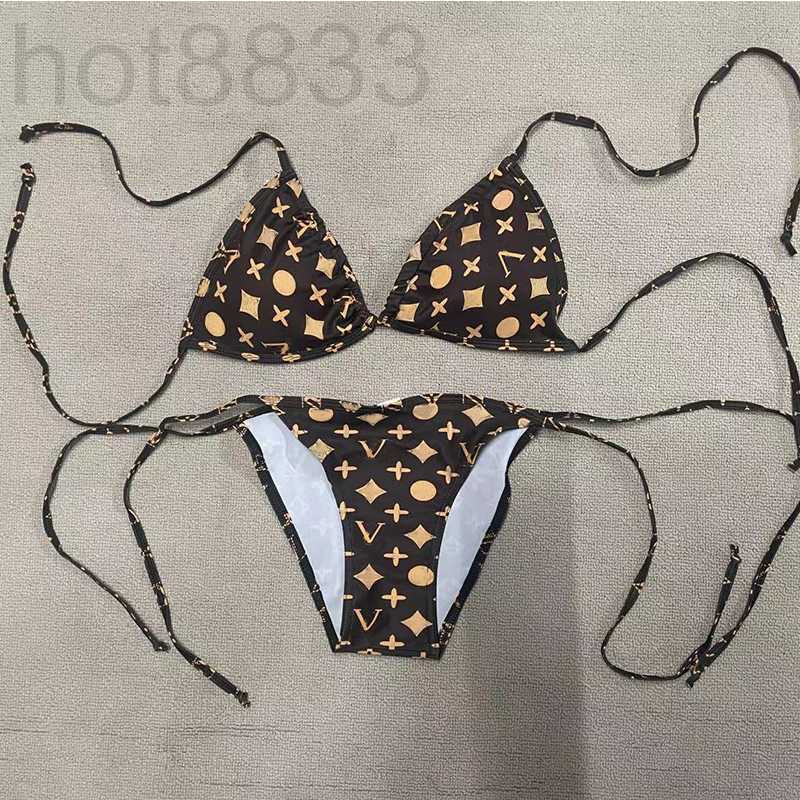

Women's Swimwear Designer Summer Womens Designers sexy Swimsuits Brands Bikinis Suits Bandage Bikini Sets Two Pieces Swimwears DDFE, 06
