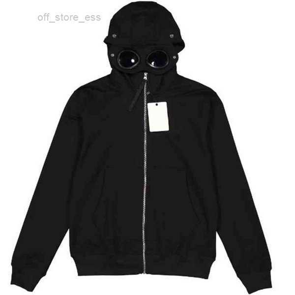 

Cp Designer Hoodie Mens Sweatshirts Pure Euro-american Simple Personality Trend Sanitary Clothes Jacket Hat Glasses Zipper Men Hooded 1 PY5T, Black