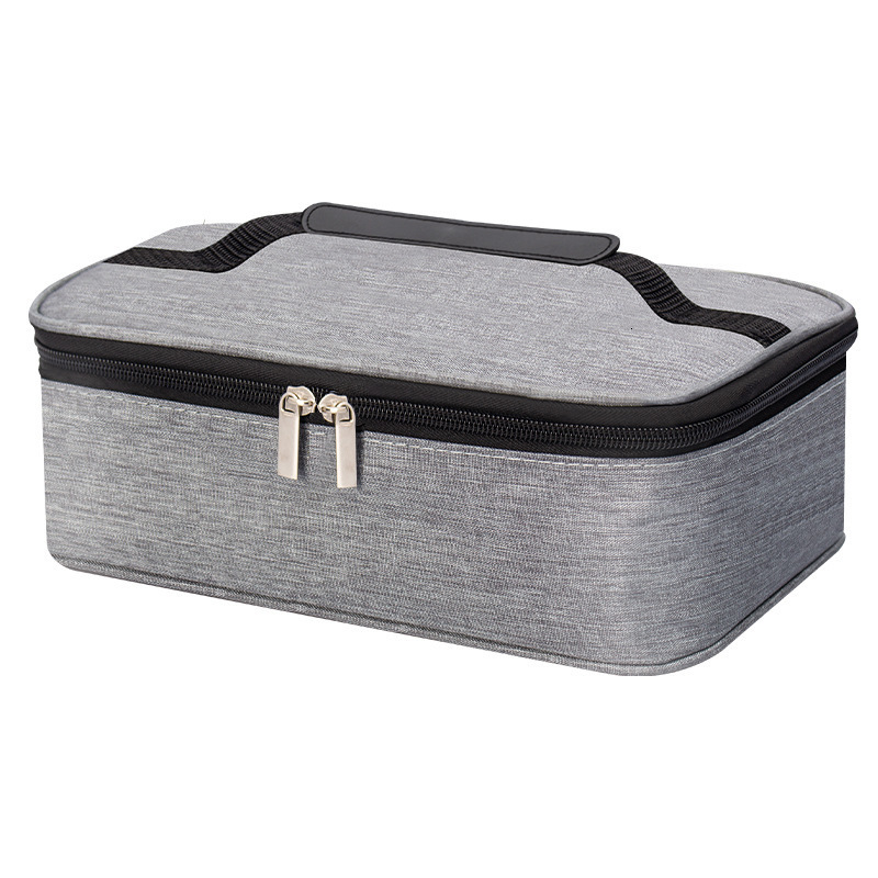 

Ice PacksIsothermic Bags Portable Thermal Insulated Small Mini Cooler Lunch for Kids School Food Containers Reusable Snack 230203, Grey
