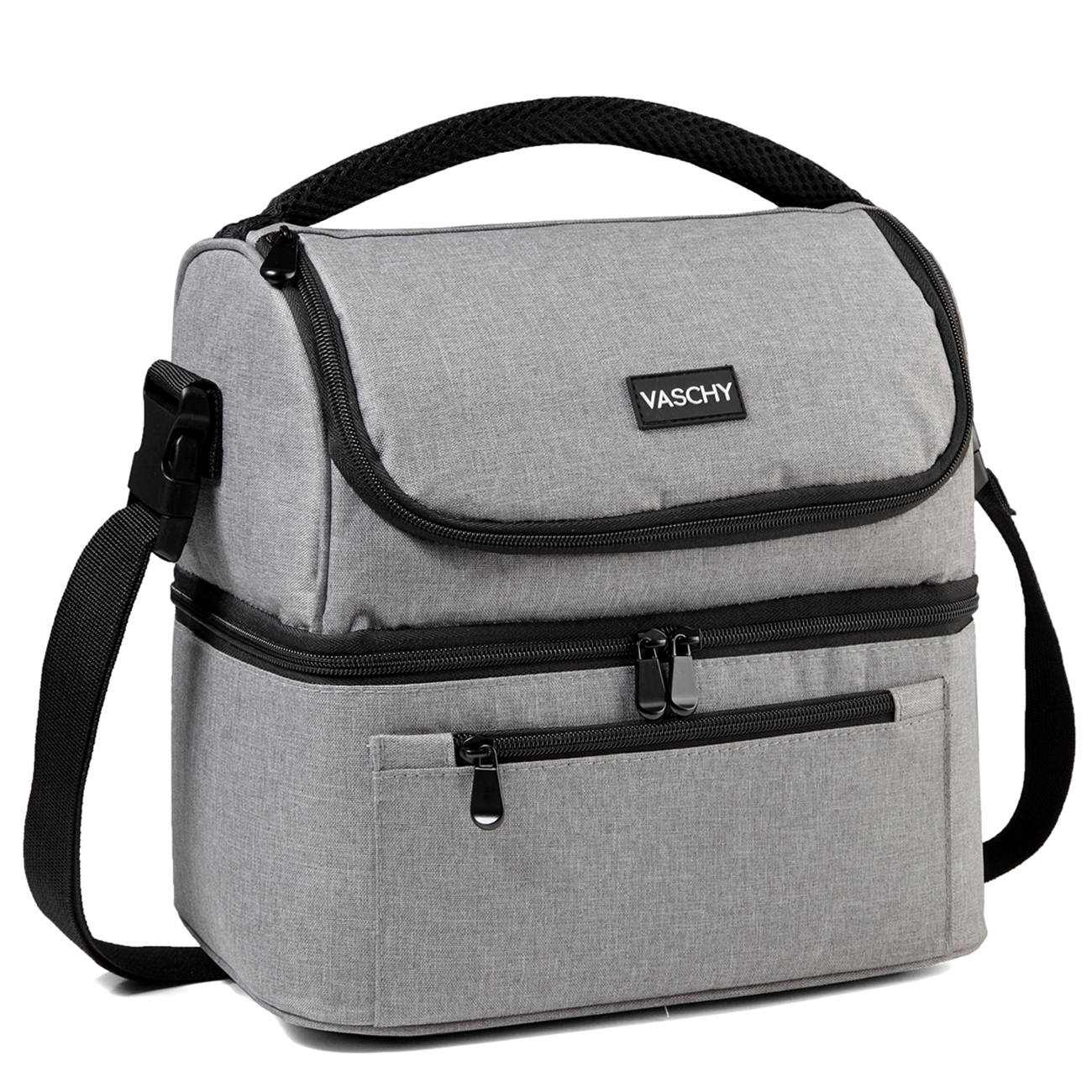 

Ice PacksIsothermic Bags VASCHY Insulated Lunch Box Leakproof Cooler in Dual Compartment Tote for Men Women 14 Cans Wine Gray 230203, Green