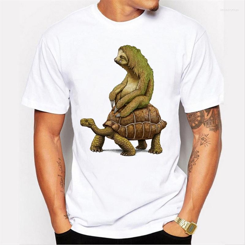 

Men's T Shirts Est 2023 Fashion Short Sleeve Tortoise Design T-shirt Harajuku Funny Tee Tees, Notprint10