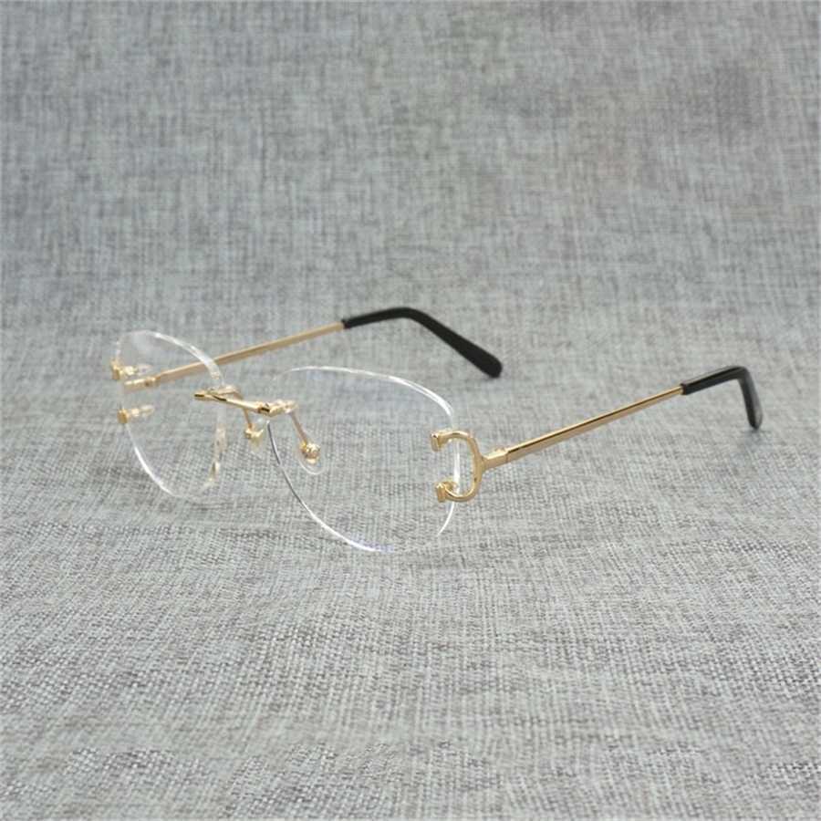 

36% OFF 2023 All-match Finger Random Square Clear Glass Men Oval Wire Optical Metals Frame Oversize Eyewear Women For Eye Reading