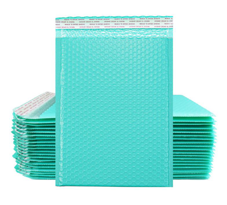 

Storage Bags Bubble Mailers Pink Poly Mailer Self Seal Padded Envelopes Gift blue Packaging Envelope For Book