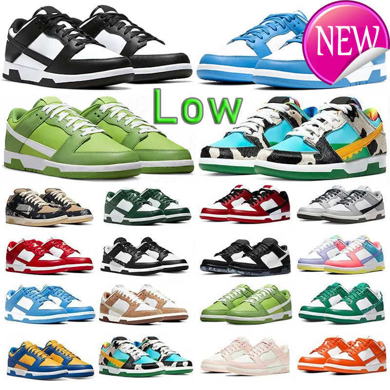 

Mens Women chunky Low basketball shoes black white panda UNC laser orange coast syracuse kentucky pink valentines day purple outdoor sports PIWE, 26