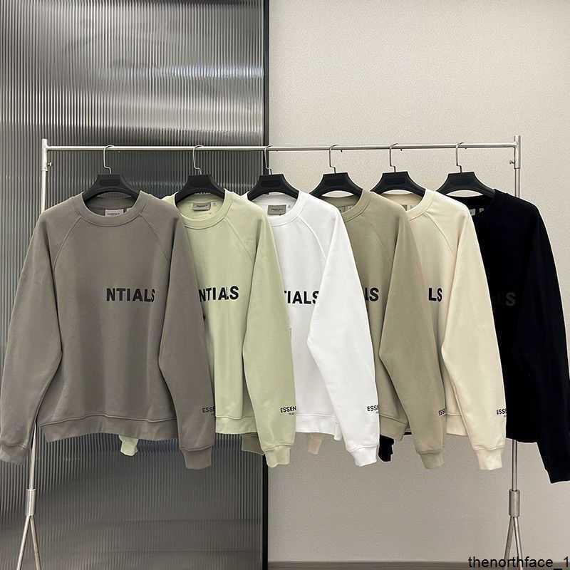 

2022 Designer Hoodie Mens Sweat Shirt Essential Printing Sweater Technology Fleece Pullover Man Sportswear Women Casual Sweaters Asian Sizerf46, Oat color
