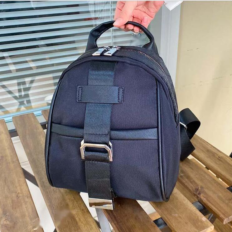 

2023 Nylon fashion new Designer Backpack for Women's Backpacks Canvas Small Size women handbag Bag #106339, Black