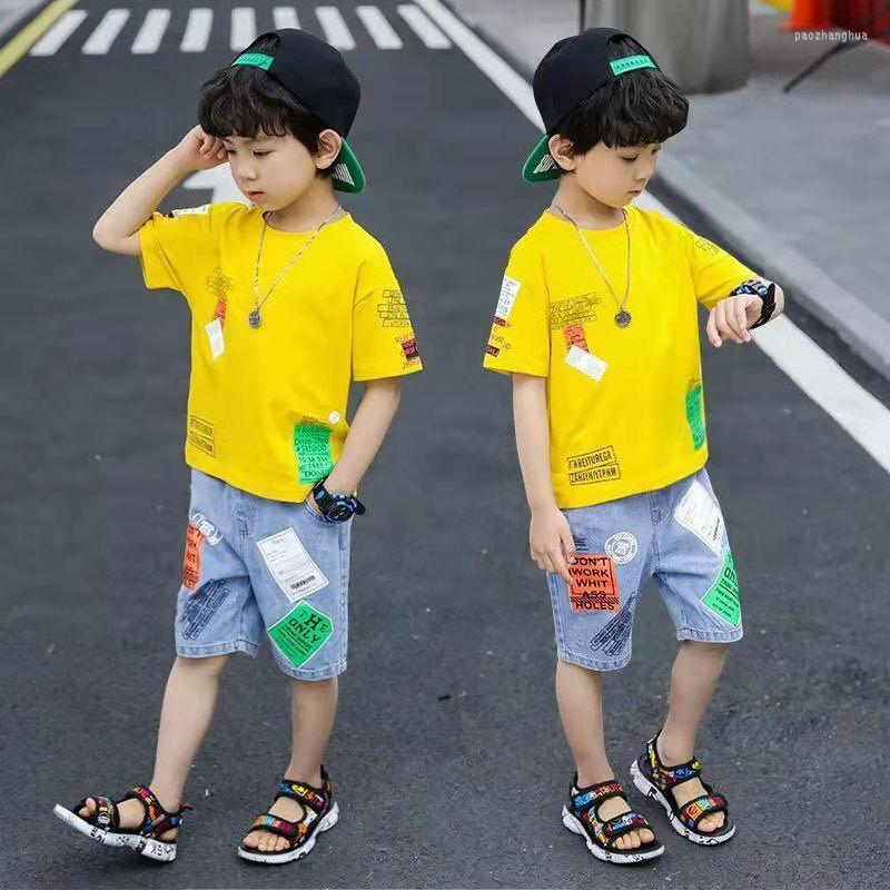 

Clothing Sets Teen Boys Summer ClothesFor Sport Suit Children 6 8 9 10 12 Year Casual Outfit Kids Tracksuit, White