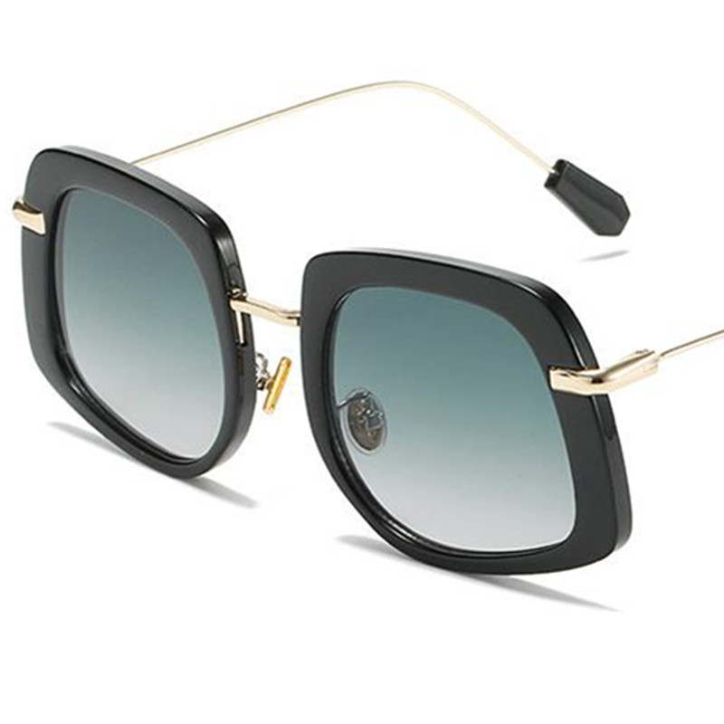 

Women Sunglasses Unisex Personality Sun Glasses Anti-UV Spectacles Irregular Eyeglasses Oversize Frame Ornamental