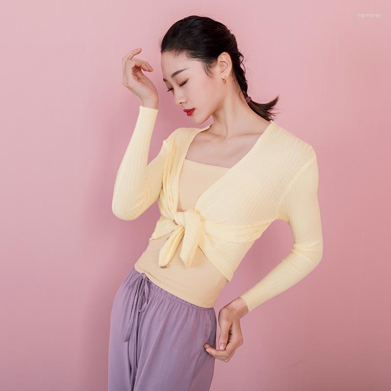 

Stage Wear Fairy Ballet Sweater Women Long Sleeve Ballerina Clothes Classical Dance Costume Soft Lyrical Dancewear 2023 S450, Only tops