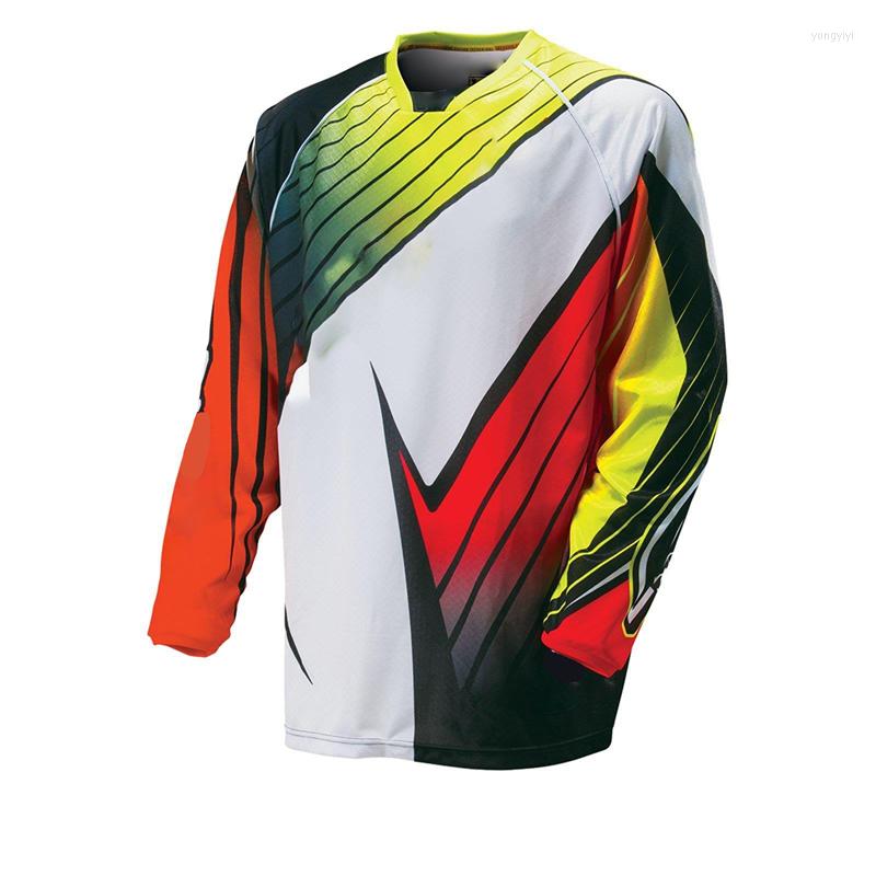 

Racing Jackets PRO Team Maillot DH Bike Clothes Men's Long Sleeve MTB Motocross Jersey 2023 Est Downhill Shirts Cycling Tops Bicycle