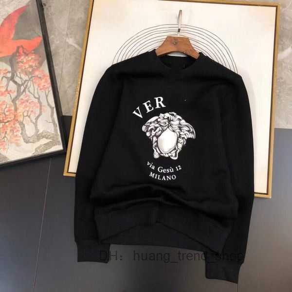 

Mens Hoodie Sweatshirt Medusa Designer Sweater Ver Round Neck Long Sleeve Tshirt Men Casual Pullover Sweaters Large Size 4xl 5xl 41, White
