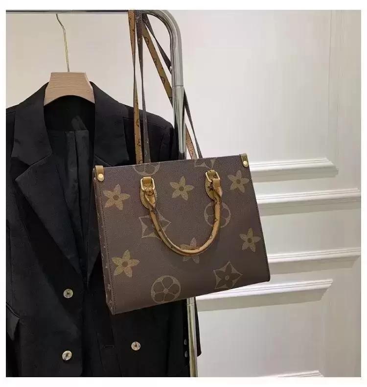 

Fashion women handbag flower tote bag Casual PVC leather shoulder bags female big Wallet ISVlv, Black 35cm*27cm*14cm